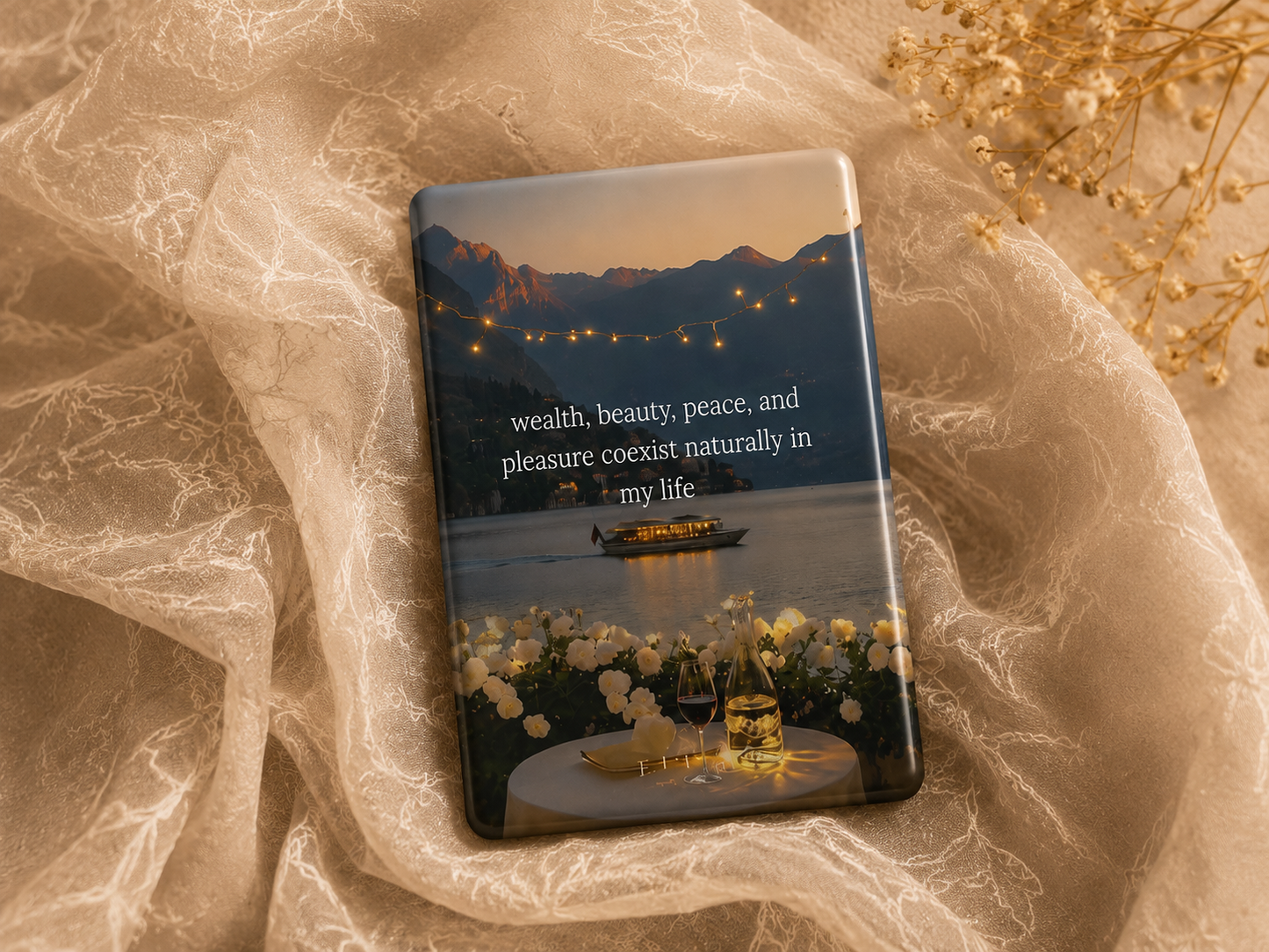 Abundant Living | Affirmation magnet